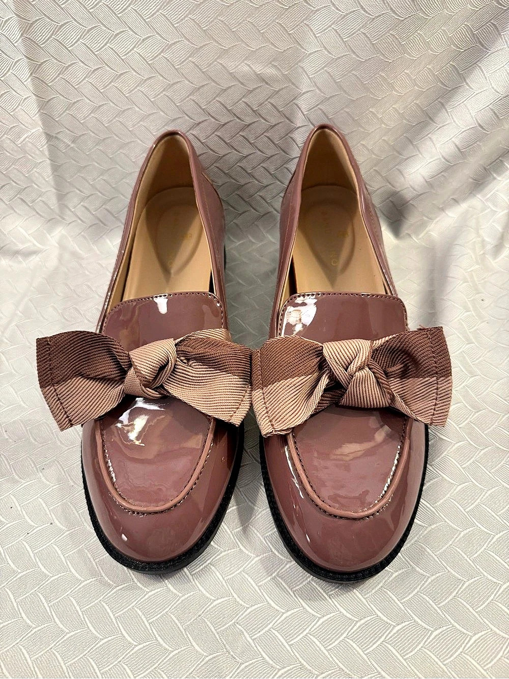 Bandolino Lindio Bow Loafer Loafers Brown US 5 M